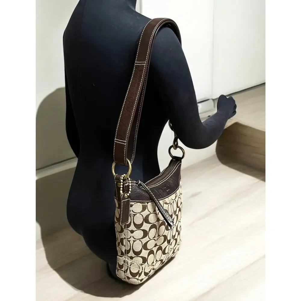Y2K Coach 10402 Signature Duffle Bag